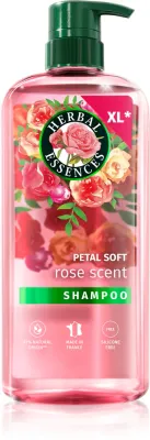 Шампунь для волос Herbal Essences Petal Soft Rose Scent с ароматом розы, для сухих и тусклых волос, 650 мл