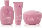 Набор для волос Alfaparf Milano Semi di Lino Moisture Kit шампунь, маска и кондиционер, для сухих волос, 3 предмета, 3 шт — фото 1