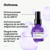 L’Oréal Professionnel Serie Expert Keratin Alpha Sleek - Сыворотка для волос Serie Expert Keratin Alpha Sleek разглаживающая, с термозащитой, 50 мл, 50 мл — фото 2