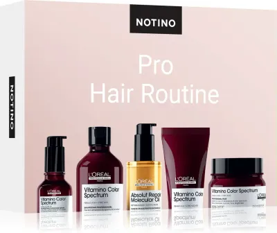 Beauty Discovery Box Notino Pro Hair Routine - Набор для ухода за волосами Discovery Box Notino Pro Hair Routine, 5 пробников, для окрашенных волос