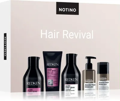 Beauty Discovery Box Notino Hair Revival - Набор для ухода за волосами Discovery Box Notino Hair Revival, 5 средств, для окрашенных волос