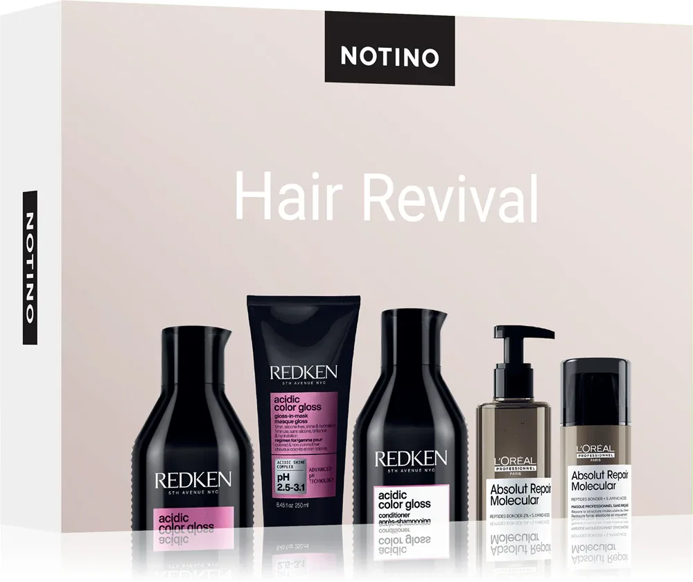 Beauty Discovery Box Notino Hair Revival - Набор для ухода за волосами Discovery Box Notino Hair Revival, 5 средств, для окрашенных волос