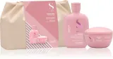 Набор для волос Alfaparf Milano Semi di Lino Moisture Duo Kit шампунь и маска, для сухих волос, 2 предмета, 2 шт — фото 1