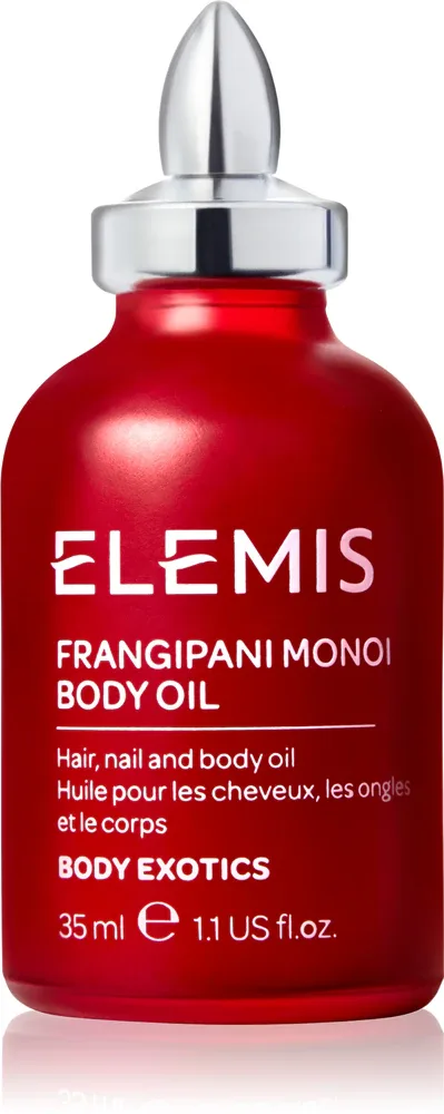 Масло для тела Elemis Body Exotics Frangipani Monoi Body Oil увлажняющее, с кокосовым маслом, 35 мл