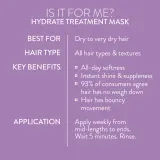 Маска для волос Pureology Hydrate увлажняющая, восстанавливает структуру, 250 мл — фото 8