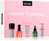 Набор миниатюр для волос Beauty Discovery Box Notino HairTok Essentials шампунь, кондиционеры, маска и масло-сыворотка — фото 1