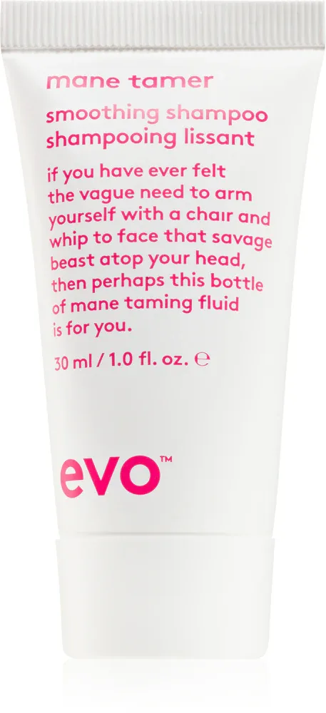 Шампунь для волос EVO Mane Tamer Smoothing Shampoo разглаживающий, для всех типов волос, 30 мл
