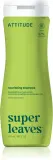 Шампунь для волос Attitude Super Leaves Nourishing Strengthening питательный, для сухих волос, 473 мл — фото 1