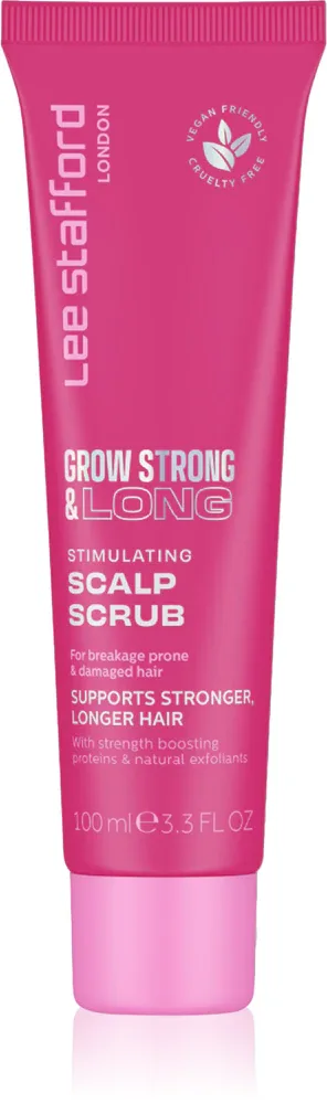 Пилинг для кожи головы Lee Stafford Grow Strong Long Stimulating Scapl Scrub очищающий, 100 мл
