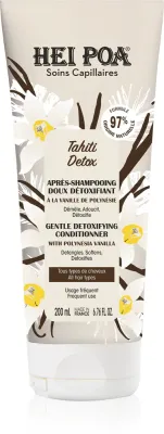 Кондиционер для волос Hei Poa Tahiti Detox с маслом ши и кокосовым маслом, для лёгкого расчёсывания, 200 мл
