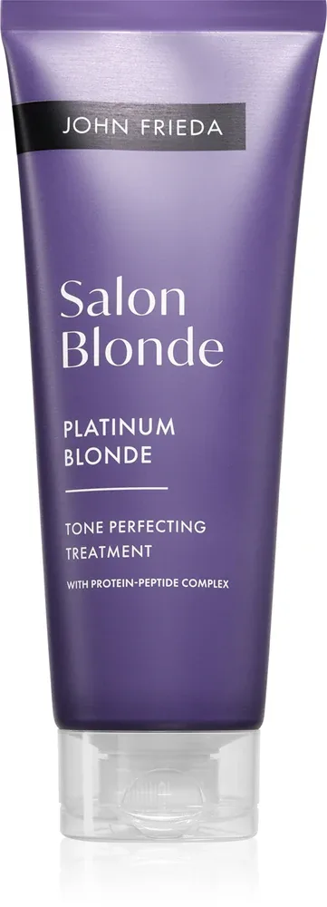 Шампунь оттеночный John Frieda Salon Blonde Tone Perfecting Treatment для светлых волос, тонирующий, 120 мл, оттенок Platinum Blonde