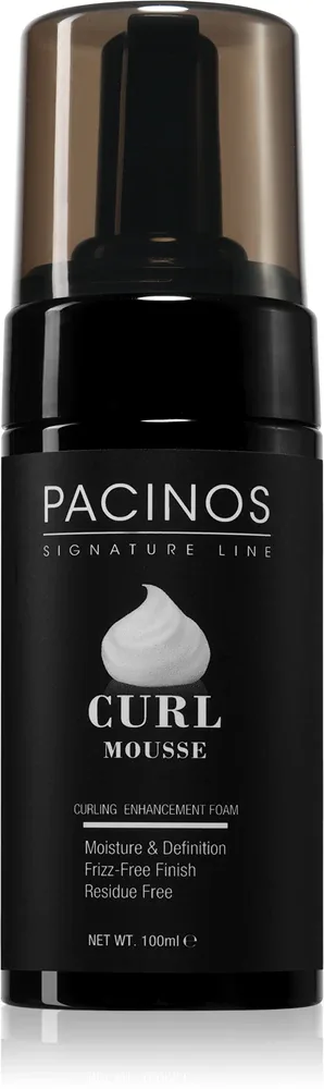 Пенка для укладки волос Pacinos Curl Enhancing Mousse для объёма, с кератином, 100 мл