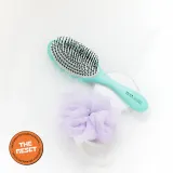 Расчёска для волос Olivia Garden Club The Reset Wet Curly Detangling Hairbrush для распутывания, с нейлоновой щетиной, 1 шт Blue — фото 3