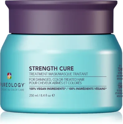 Маска для волос Pureology Strength Cure укрепляющая, облегчает расчёсывание, 250 мл