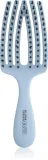 Расчёска для волос Olivia Garden Club The Nomad Detangling Shine Fingerbrush компактная, с щетиной кабана и нейлона, 1 шт — фото 1