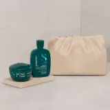 Набор для волос Alfaparf Milano Semi di Lino Reconstruction Duo Kit шампунь и маска, для повреждённых волос, 2 предмета, 2 шт — фото 2