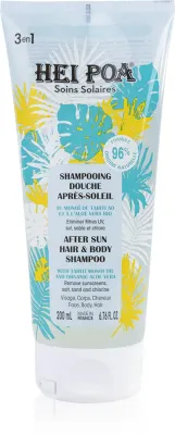 Шампунь для волос Hei Poa After Sun Monoi Aloe Vera с алоэ и кокосовым маслом, для всех типов волос, 200 мл