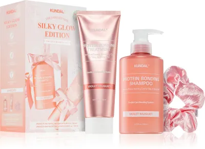 Набор для ухода за волосами KUNDAL Protein Bonding Care Violet Muguet для сухих и повреждённых волос, 1 шт