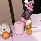 Брашинг для волос Olivia Garden Club The Glow Blowout Ceramic Round Brush Pink керамический, розовый, 1 шт — фото 2