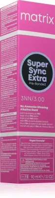 Профессиональная краска для волос Matrix Super Sync Extra Pre-Bonded, стойкая, для тусклых волос, 90 мл