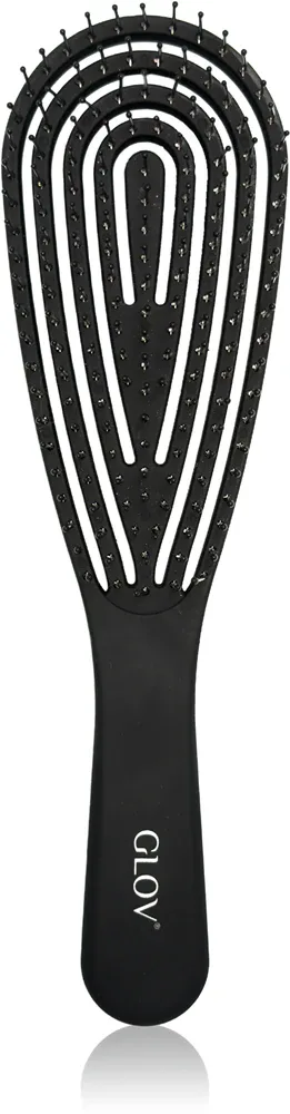 Щётка для волос GLOV Arc Five Precision Detangling Effortless Control для распутывания, нейлоновая щетина, 1 шт