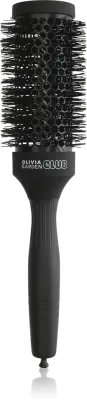 Брашинг для волос Olivia Garden Club The Glow Blowout Ceramic Round Brush Black керамический, чёрный, 1 шт M