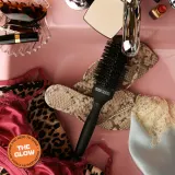 Брашинг для волос Olivia Garden Club The Glow Blowout Ceramic Round Brush Black керамический, чёрный, 1 шт M — фото 2
