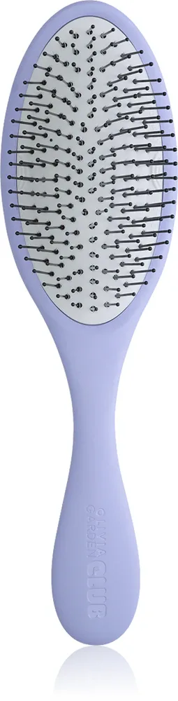 Расчёска для волос Olivia Garden Club The Reset Wet Curly Detangling Hairbrush для распутывания, с нейлоновой щетиной, 1 шт Lilac
