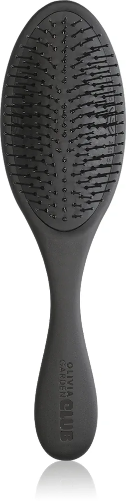 Расчёска для волос Olivia Garden Club The Reset Wet Curly Detangling Hairbrush для распутывания, с нейлоновой щетиной, 1 шт
