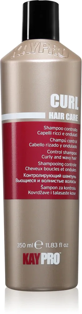 Шампунь для волос Kaypro Curl Hair Care Control Shampoo для кудрявых и волнистых волос, 350 мл