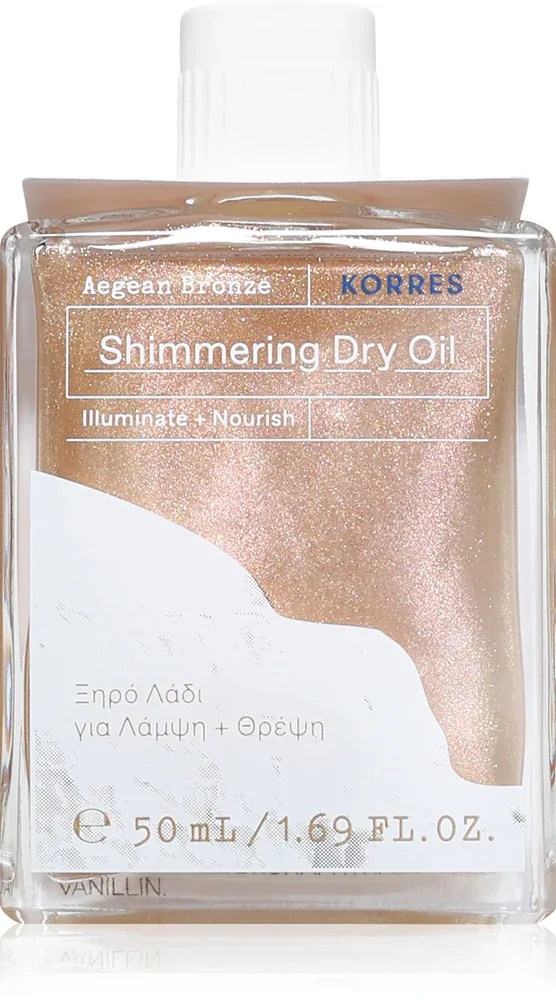 Масло для тела Korres Aegean Bronze сухое, многофункциональное, 50 мл