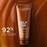Автозагар для тела и лица Clarins Self Tan Express Self-Tanning Fresh Gel гель, с цветочным ароматом, 125 мл — фото 5