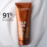 Автозагар для тела и лица Clarins Self Tan Self-Tanning Milky Lotion молочко, увлажняющий, 125 мл — фото 5