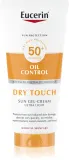 Крем-гель солнцезащитный Eucerin Sun Oil Control SPF 50+, для жирной и чувствительной кожи, стойкий к воде, 200 мл — фото 1