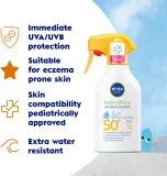 Спрей NIVEA SUN Babies Kids солнцезащитный, SPF 50, для детей от 6 месяцев, 250 мл SPF 50+ — фото 3