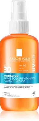 Мист солнцезащитный La Roche-Posay Anthelios UV Air SPF 30, увлажняющий, 200 мл SPF 30