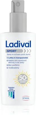 Флюид солнцезащитный Ladival Sport SPF 50+, водостойкий, 150 мл