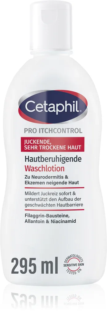 Гель для душа Cetaphil PRO ItchControl Body Wash очищающий, для сухой и чувствительной кожи, 295 мл