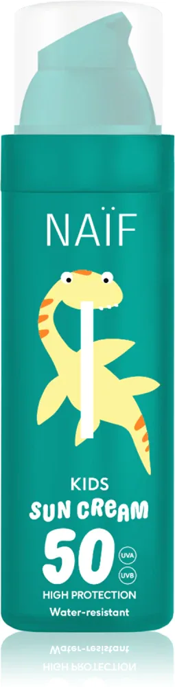 Солнцезащитный крем Naif Kids Sun Cream для детей, с маслом жожоба, 100 мл dla dzieci 3+
