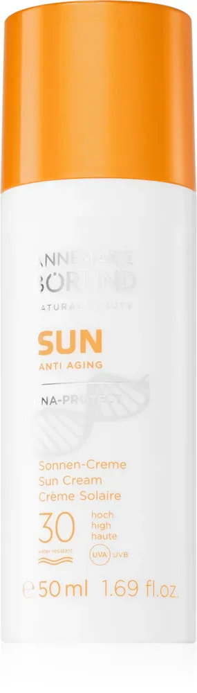 ANNEMARIE BÖRLIND SUN ANTI-AGING - Средство солнцезащитное для лица ANNEMARIE BORLIND SUN ANTI-AGING с высокой защитой, 50 мл, 50 мл