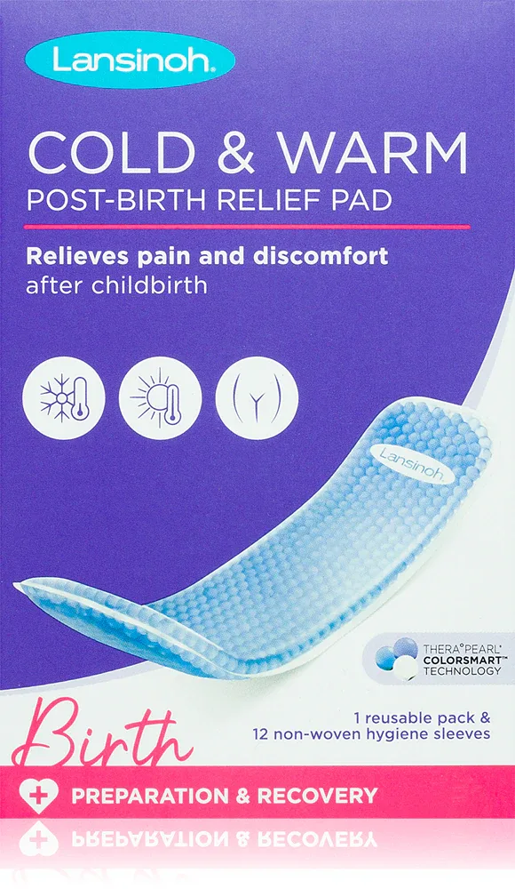 Послеродовая вкладка Lansinoh Cold Warm Post-birth Relief Pad охлаждающая и согревающая, 1 шт