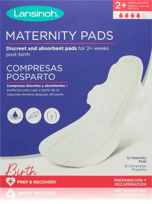Послеродовые прокладки Lansinoh Maternity Pads 2 weeks+ одноразовые, 12 шт