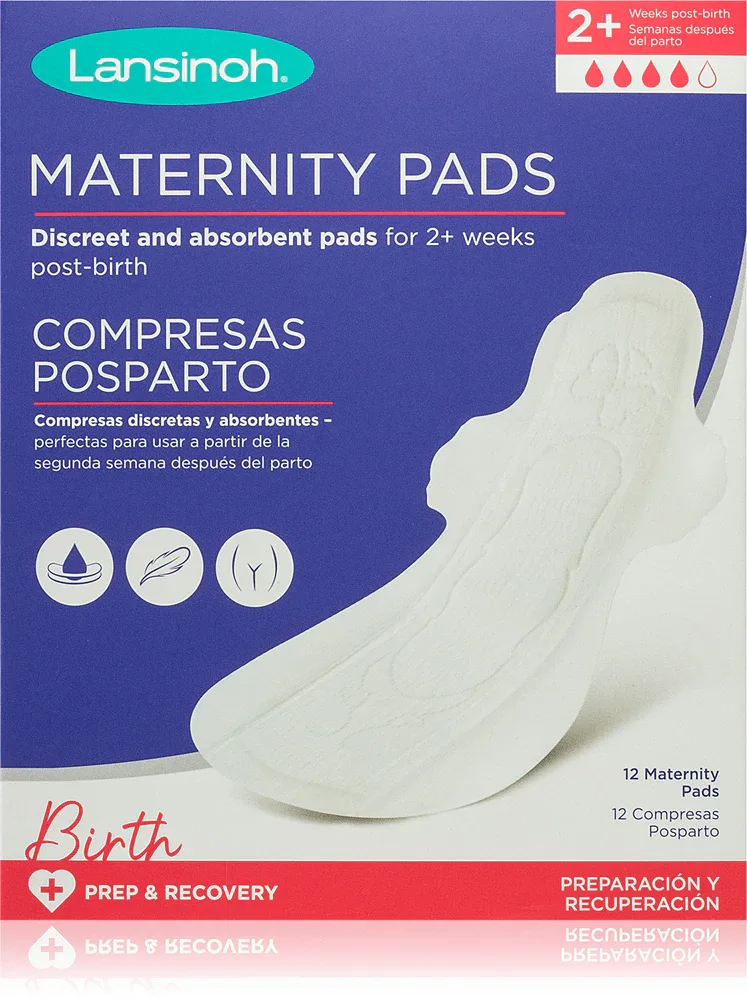 Послеродовые прокладки Lansinoh Maternity Pads 2 weeks+ одноразовые, 12 шт