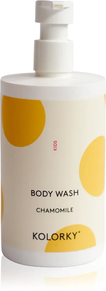 Гель для душа детский Kolorky Kids Body Wash с экстрактом ромашки, для чувствительной кожи, 390 мл Chamomile