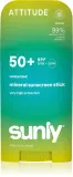 Стик солнцезащитный Attitude Sunly Mineral Sunscreen Stick SPF 50+ для лица и тела, 60 г bezzapachowy — фото 1