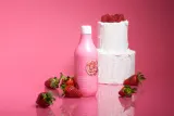 Гель для душа Phytorelax Laboratories Intra Gourmand Strawberry Cheesecake увлажняющий, с приятным ароматом, 450 мл — фото 2