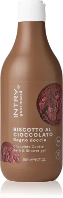 Гель для душа Phytorelax Laboratories Intra Gourmand Chocolate Cookie увлажняющий, с приятным ароматом, 450 мл
