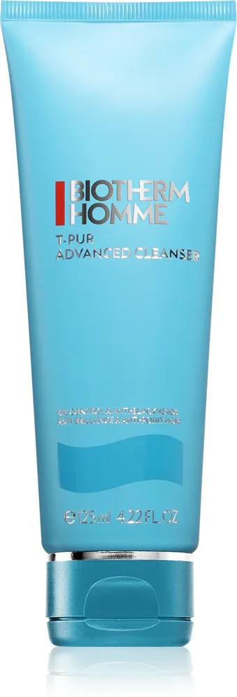 Средство для умывания Biotherm Homme T-Pur Advanced Cleanser мужское, для жирной и комбинированной кожи, 125 мл