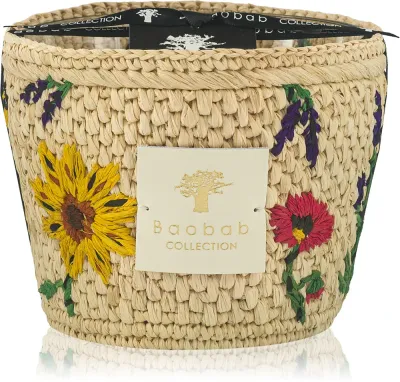 Свеча ароматическая Baobab Collection Vony Ahitra ручной работы, с четырьмя фитилями