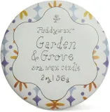 Свеча ароматическая Paddywax Tulip Garden Grove зелёная, хлопковый фитиль, 56 г — фото 3